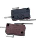 Two Pack Sensor Switch Replacement For Kitchen Appliances Compatible With FG550 AG301 AG302 AG400 LG450CO Easy Install Backup Sensor Switch Kit For Fast Repairs showing brown and black KW3-0Z switches