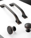 Oil Rubbed Bronze Cabinet Pulls 3 Inch 76mm 10 Pack Brushed Bronze Handles for Kitchen Cabinets Drawers Dresser Bathroom Vanity Cupboard