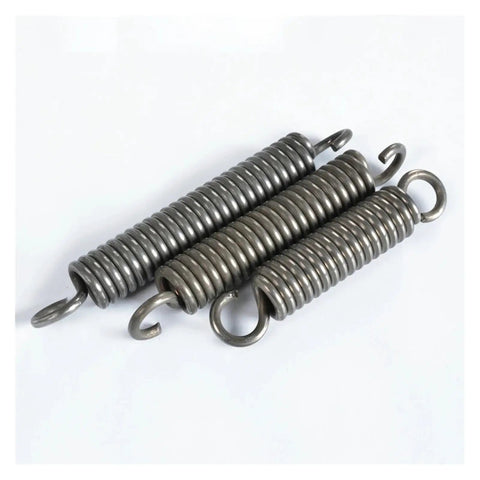 Heavy Duty Stainless Steel Tension Extension Springs in various lengths, made of high strength 65Mn metal coils for garage doors.