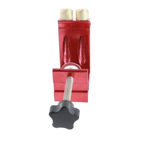 15 Degree Angled Hole Locator Jig For Woodworking, Pro Grade Drill Guide For Inclined Holes, Adjustable Dowel Drilling Positioner