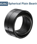 Heavy Duty Workhorse Chrome Steel Spherical Plain Bearing, GEZ44ES-2RS Sealed Journal Sleeve, close-up view of bearing.