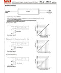 HLG-240H-24 240W 24V DC Switching Power Supply LED Driver Pro Grade With Dual Mode Constant Voltage And Constant Current Output, wiring diagram
