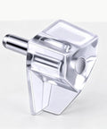 Clear 5mm Plastic Shelf Pegs 20 Pack Self Locking Clips for Kitchen Cabinets Bookshelves Closet Furniture Replacement Pins