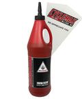 One Quart Honda HP Transmission Oil Kit With Funnel Compatible 08C35-A851M01 Easy Use Pack For Smooth Shifts And Quick Top Ups Premium Fluid And Handy Funnel Included. One-quart red bottle with funnel, for Honda transmission top-ups.