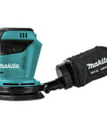 Cordless 5 Inch Random Orbit Sander 18V LXT With Three Speed Settings 7000 9500 11000 OPM Large One Eighth Inch Orbit For DIYers