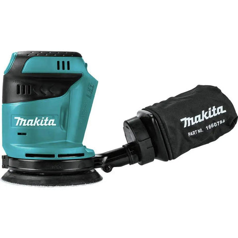 Cordless 5 Inch Random Orbit Sander 18V LXT With Three Speed Settings 7000 9500 11000 OPM Large One Eighth Inch Orbit For DIYers