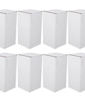 10 Pack White Corrugated Cardboard Shipping Boxes With High Durability And Stable Weight Support For Small Business Packaging And Mailing Supplies Stackable Lightweight Cardboard Boxes For Easy Storage