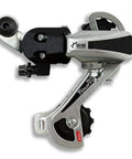 Rear Derailleur RD TY21B Six Seven Speed Direct Mount For Mountain Bikes And Commuter Cruisers, Silver Finish, side view