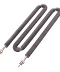 Electric Finned Tubular Heater Hella Fast Heat Rise Air Oven Element W Shaped Stainless Steel 220V Heavy Duty Industrial 1KW To 2500W with dual coils