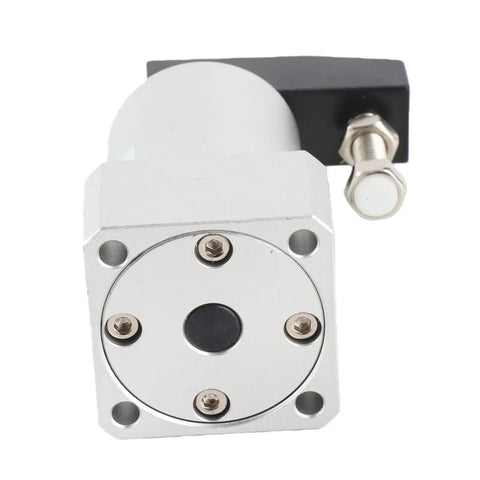 Front view of Rotary Pneumatic Cylinder Double Acting With 90 Degree Angle Clamping For Corner Pressing And Quick Rotation Fast Workhorse Tool
