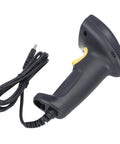 Wired Handheld Bar Code Scanner with USB cable, high resolution CMOS image sensor, sturdy ABS build for ultra fast 1D 2D scanning.