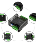 Rugged 24V PLC Controller With Relay Output For Industrial Automation, Beast Mode Speed From 32 Bit MCU And Strong Anti Interference