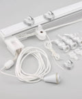 25 Pieces Sliding Door Rollers And Curtain Track Wheels Set For Built To Last Heavy Duty Metal Folding Doors Quiet Office And Home Window Roman Shade Hardware System Durable Pulley Hardware For Smooth Gliding And Low Noise