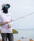 Angler holding Centron Lite Travel Fishing Rods, 4 and 5 Piece Multi Piece Spinning and Casting Rods, Travel Ready For Anglers