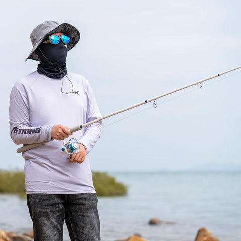 Angler holding Centron Lite Travel Fishing Rods, 4 and 5 Piece Multi Piece Spinning and Casting Rods, Travel Ready For Anglers