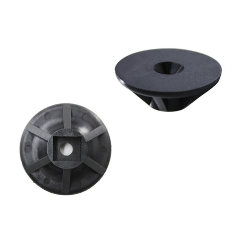 Heavy Duty 44 70 0330 Plunger Piston And Screw Swap For 10 Oz Caulk Guns showing black plastic components for sealant work.