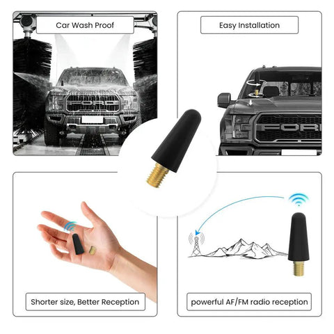 Ford Universal Antenna Delete Cap Replacement For F Series And Bronco 2009 2026 F 150 2017 2025 F 250 F 350 2021 2025 with installation