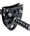 Beefy Tandem Speed Double Pulley System For Zip Lines 45kN Break Load High Tensile Steel Alloy Fits 9 To 13 mm Cable 10000 Lbs Capacity