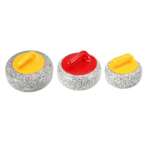 Red Granite Curling Stone For Indoor And Outdoor Curling Games, Heavy Duty Curling Rock 7.5kg Or 17kg, multiple sizes and colors