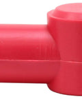 Red Flexible Stud Terminal Boots Five Sixteenths Inch To One Quarter Inch, Two Pack Over Nut Covers To Prevent Shorting
