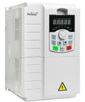 0.75kW 3 Phase 380V VFD Inverter Drive For Industrial Motors front control panel, white plastic housing