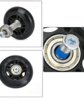 Pro Inline Skate Repair Kit 30 Piece Set With 6mm Aluminum Axles Stepped Bearing Spacers Axle Screws And Hex Wrenches components