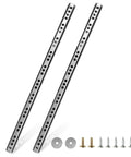 Dang Smooth Operation With These Rock Solid 13.5 Inch Ball Bearing Drawer Slides featuring heavy duty zinc plated metal cabinet tracks and screws.