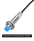 Inductive Proximity Sensor Switch NC Normally Closed PNP 4Mm Detection DC 6-36V 3.3Ft Cable LJ12A3-4-Z/AY 5-Pack