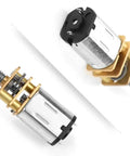 Built Tough N20 Linear Actuator DC Reduction Motor loaded with pure copper coils, M4 shaft, for robotics and automation.
