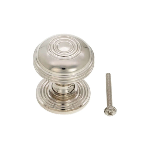 Solid Brass Beehive Cabinet Knob Set In Nickel Finish For Drawers And Cabinets Old Style Bloxwich Drawer Pulls Preston Large