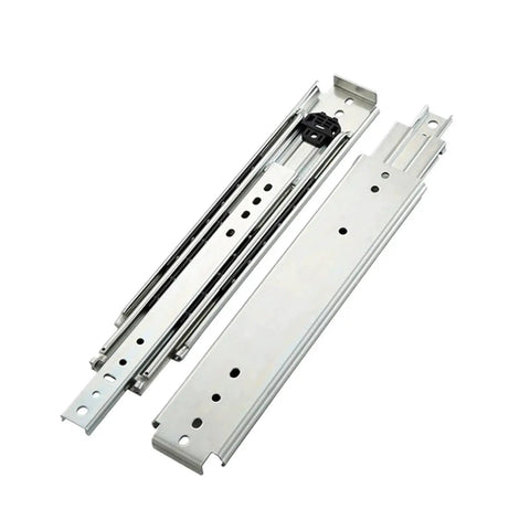 Heavy Duty Three Fold Drawer Slide Rails Glides Like Butter While Supporting Two Hundred Twenty Kilograms Extends Eight To Thirty Eight Inches For Rock Solid Cabinet And Furniture Upgrade