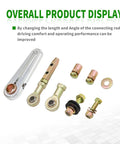Adjustable Column Shift Linkage Kit ACA-1800 components display for 350 400 700R4 4L60 4L60E 4L80E transmissions replacement D292 SHLTH400 CB5010