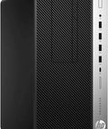 ProDesk 600G4 Tower Desktop Computer With Intel Core i7-8700 3.4 GHz, 16GB DDR4 RAM, 1TB SSD, front panel view