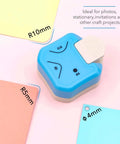 3 In 1 Hangtag Punch Kit With Portable Hole Punch And Rounded Corner Cutter for crafting projects