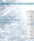 Restaurant Chlorine Test Strips Value Pack With Instant 1 Second Readout 10 To 250 PPM Super Handy Pocket Size Vial