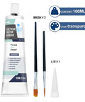 Transparent 100ml Conformal Coating For Electronics With Silicone Adhesive Sealant Insulating Waterproof Sealant With Fast Dry In 15 Minutes Ideal For Circuit Boards LED Lamps Appliances Control Boards And Other Electronic Assemblies