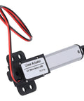 Mini Aluminum Linear Actuator, 50mm Stroke, 150N Push Force, 12V DC, Low Noise Motor, Easy Install, Tight Space Ready