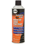 Can of Technician Grade Knock'er Loose Lubricant Penetrant 401724 Heavy Duty Rust Penetrant for corrosion-free maintenance
