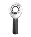 Beefed Up 1/2 Inch Heim Joint With Jam Nut, Left Hand Thread, 1/2-20 Bore, 4130 Heat Treated Chromoly Rod End With Kevlar PTFE Liner For Off Road Suspension And Steering Systems, front view