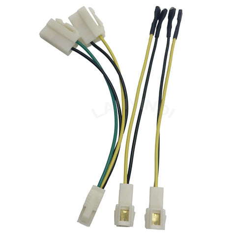 Plug And Play Ride On Car Motor Wiring Harness 6V 12V 24V 2WD Connector Cable Replacement For Gearbox Motors Easy Install Motor Controller Adapter For 380 390 540 550 775 Style Motors Durable And Safe