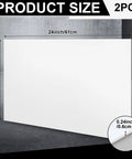 2 Pcs 12 By 24 Inch UHMW Polyethylene Sheets One Quarter Inch Thick White Plastic Sheet Built To Last Tough As Nails Heavy Duty