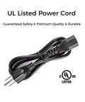 3 Prong Replacement Power Cord For Instant Pot And All Your Favorite Kitchen Appliances UL Listed Cable