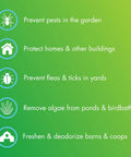 Lime Insect Deterrent 20Lb Outdoors Pest Barrier Natural Garden Repellent image with pest prevention benefits
