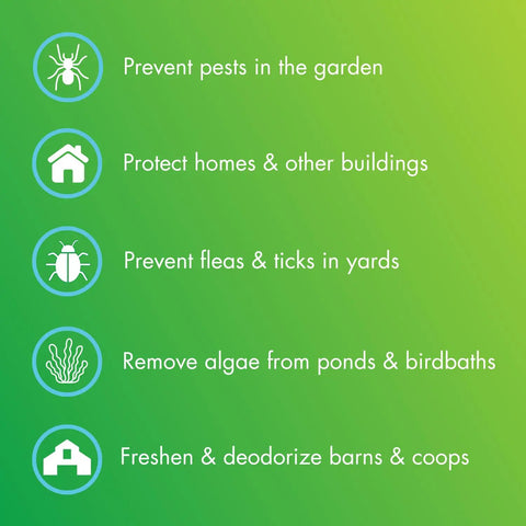 Lime Insect Deterrent 20Lb Outdoors Pest Barrier Natural Garden Repellent image with pest prevention benefits