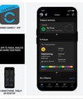 Garmin Connect app interface for Compact GPS Cycling Computer With Dope Color Display, Bike Specific Mapping.