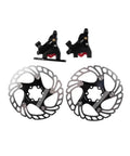 Ride Ready Road Bike Shifter Pair With Slick Shifting 2x11 Speed Mechanical Levers Compatible With Shimano Ultegra R8000 And R7000 Systems Plus Includes Hella Durability 160Mm Disc Brake Rotor.