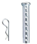 Multi Hole Eye Pins And Clevis Pins Kit, Adjustable Length, Heavy Duty Tempered Carbon Steel With Zinc Coating For Rust Resistance, M6 Size