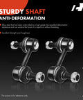 Front Sway Bar End Links 2 Piece Set For Nissan Pathfinder Armada Titan Infiniti QX80 QX56 Stabilizer Links metal construction