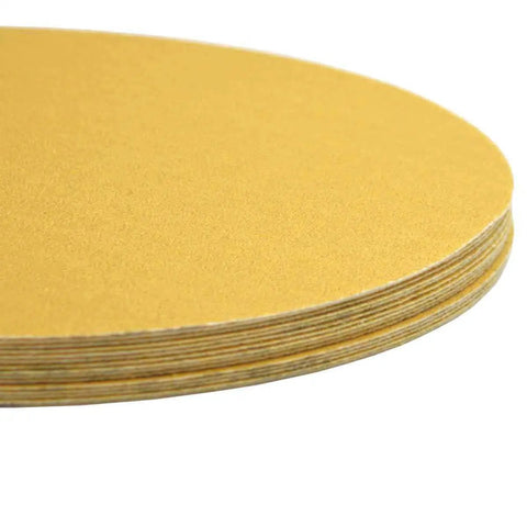 Stack of 9 Inch Sanding Discs 100 Grit 15 Pack For Porter Cable 7800 Drywall Sander With Hook And Loop Backing Anti Clog Coating