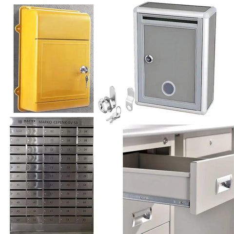 Top Shelf 2 Pack Keyed Alike Cam Locks One Eighth Inch Zinc Alloy Cabinet Hardware For Toolboxes Desks And Mailboxes, heavy duty locks displayed